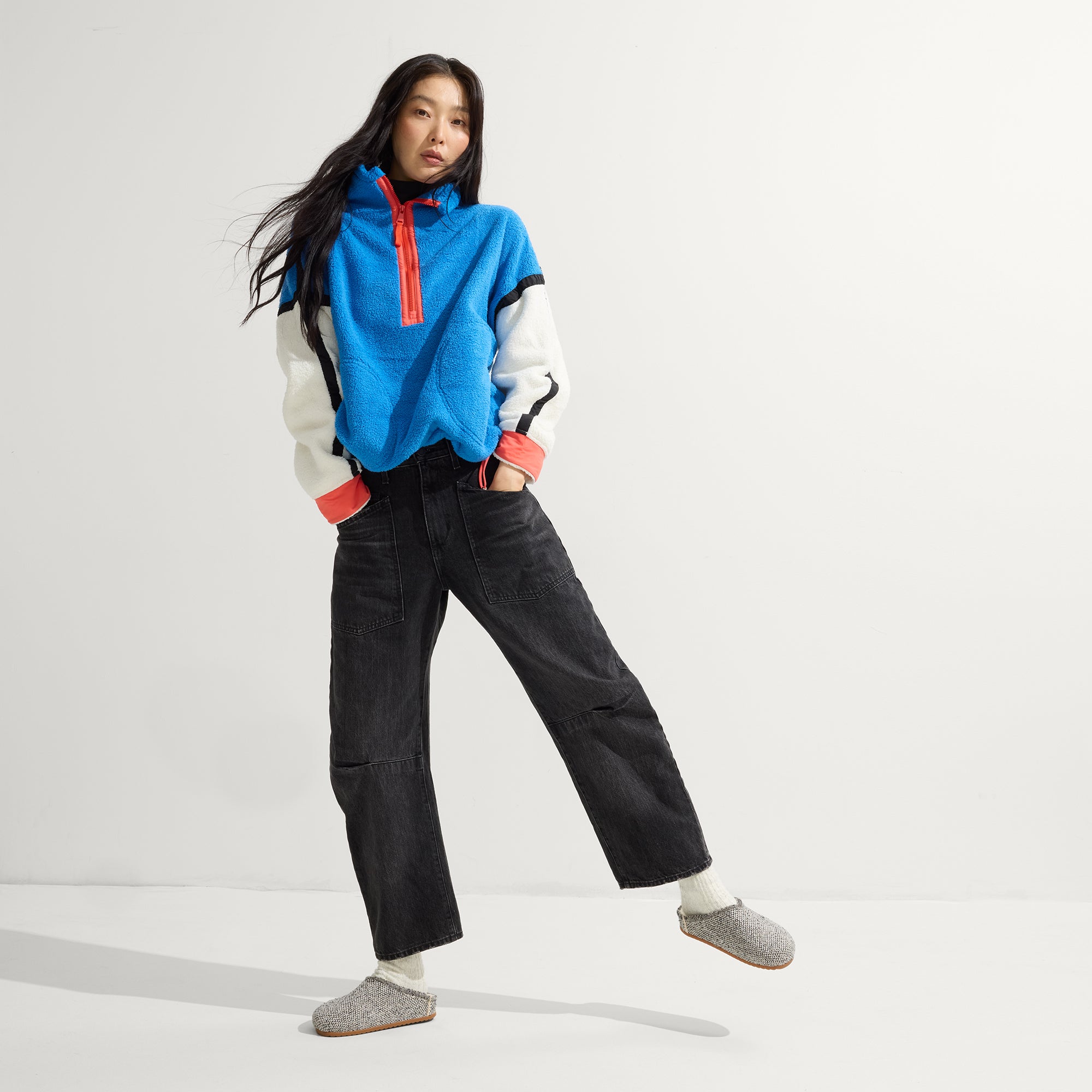 The Cozy Clog Cookies and Cream Bouclé - Image 4